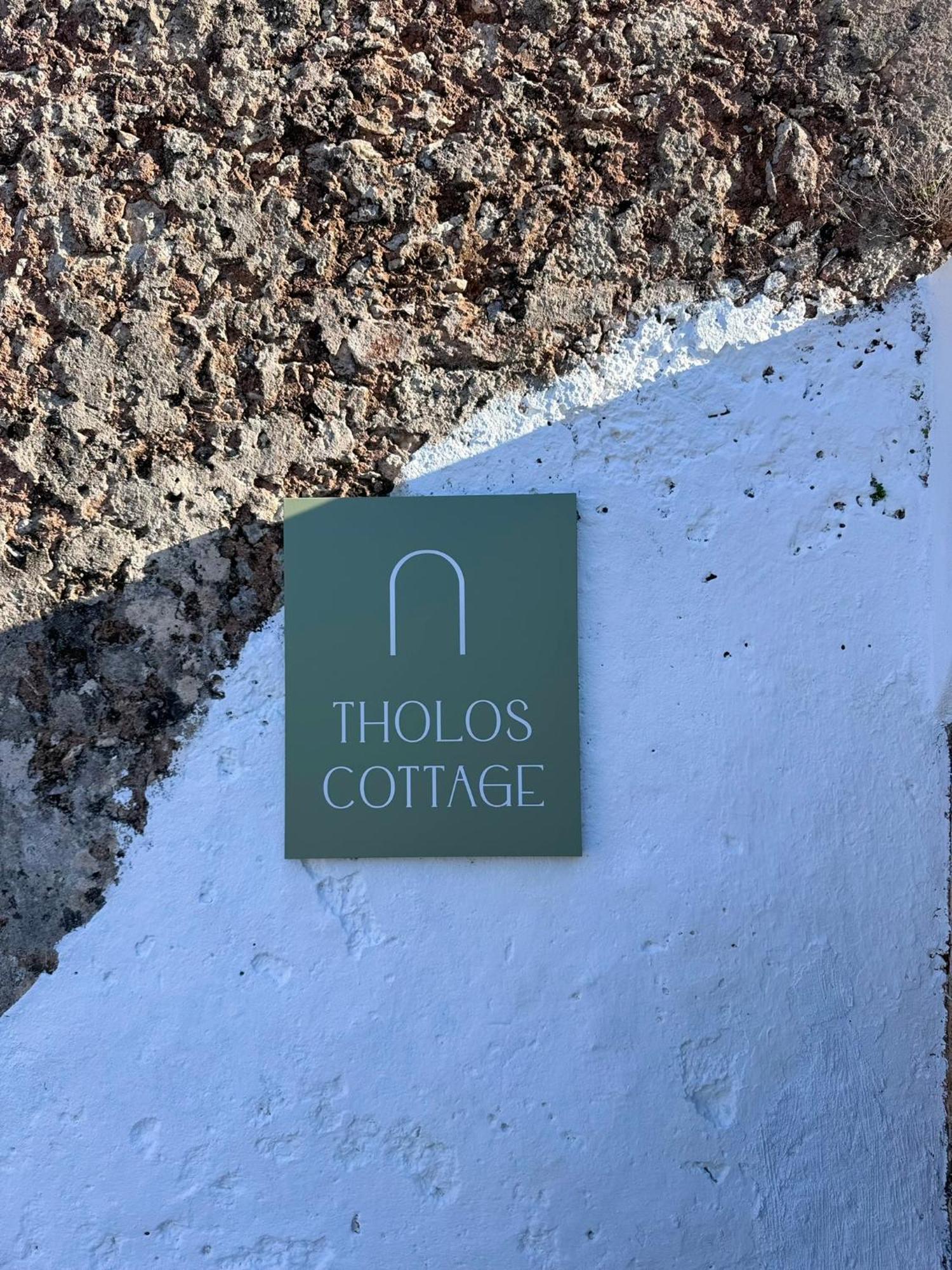 Tholos Cottage Stérnai Eksteriør billede